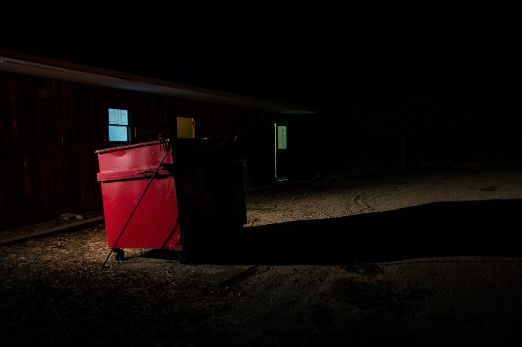 Remi Thornton, Red Dumpster. From JCC Ranch. Courtesy of Remi Thornton. 