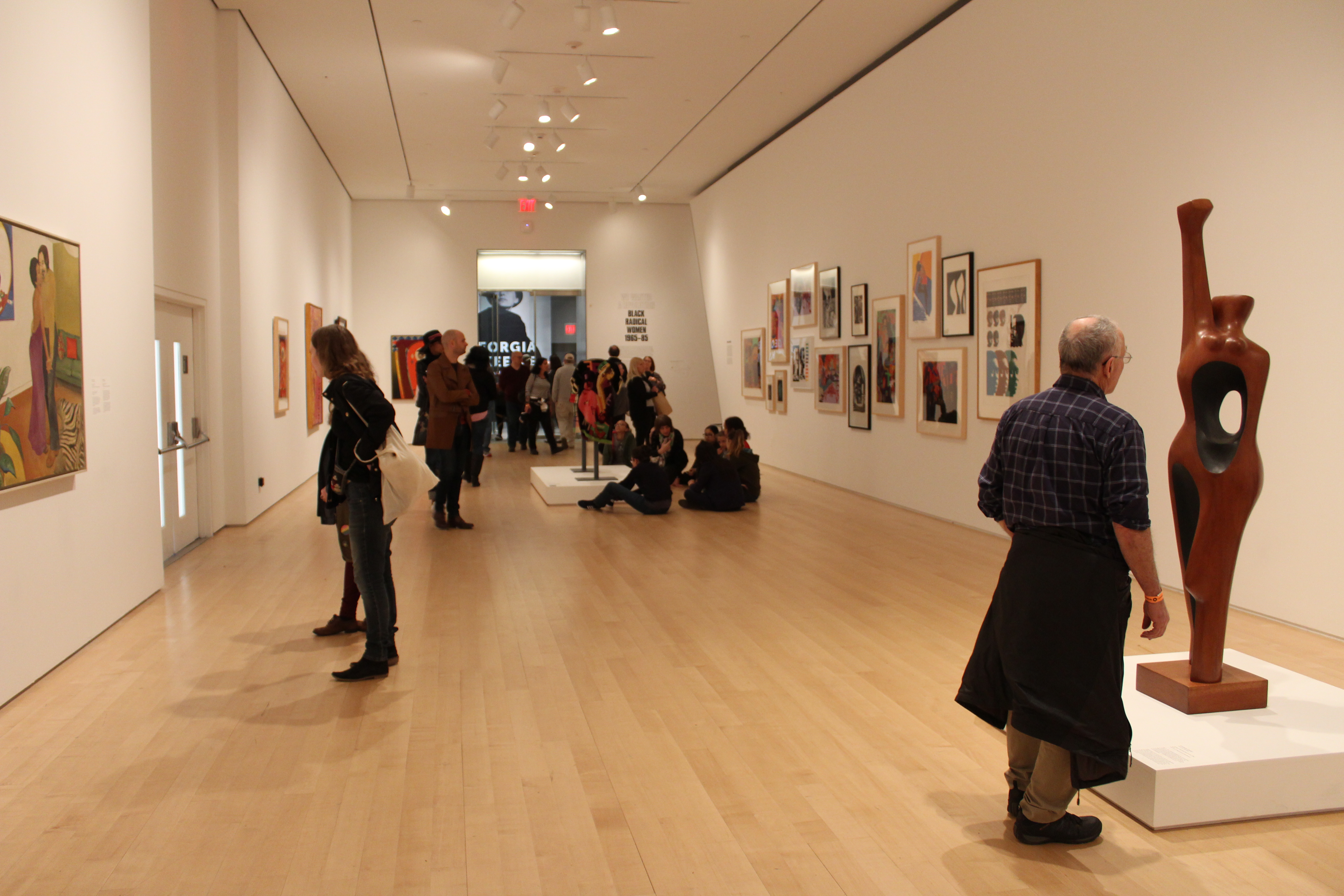 A peek into the first gallery space of the exhibition. Photocredit: Chanel Thervil