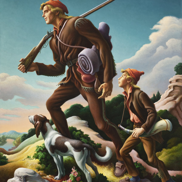 A Regionalist In Hollywood Thomas Hart Benton   THB 086 600x600 